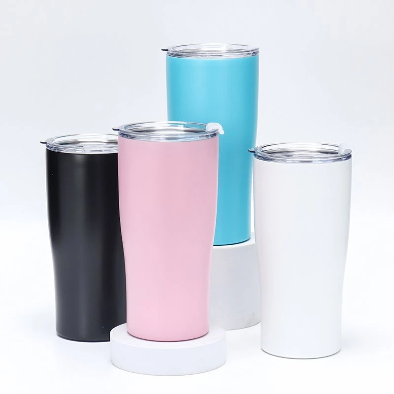 Stainless Steel Cup With Straws